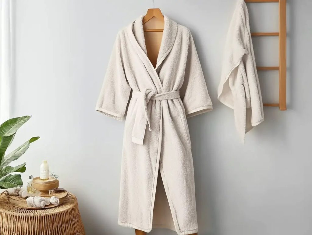 Fleece Bathrobe